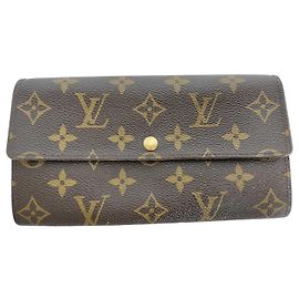 Cartera Sarah en Canvas Louis Vuitton Multicolor