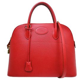 Hermès Hermes Bolide Courchevel 35 Rosso