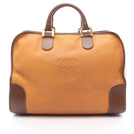 Bolsa Loewe Amazona 40 Marrom