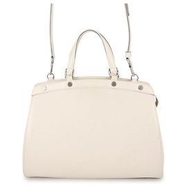 Louis Vuitton Epi Leather MM Handbag Eggshell Monogram