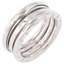 Bulgari Anillo Bvlgari B-zero1 3-Band en oro blanco de 18K Plata