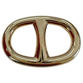 Hermès Hermes Goldener Schalring Golden