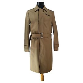 Autre Marque Gabardina AllSaints de algodón Beige