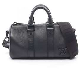 Borsa Louis Vuitton Keepall XS LV Aerogram Nero