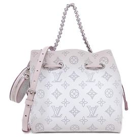 Bolsa de ombro Louis Vuitton Mahina Bella em Lilás Roxo