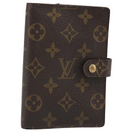 LOUIS VUITTON Monogram Agenda PM Day Planner Cover R20005 LV Auth mr2629 Monogram