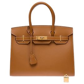 Hermès Bolsa HERMES Birkin 30 em Couro Dourado - 103685 Dourado
