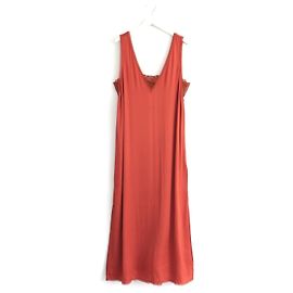 Zadig & Voltaire Robe en satin Renzo - Spice Orange