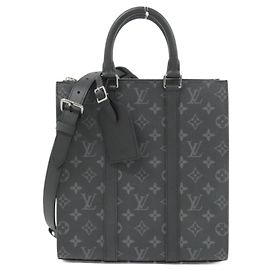 Bolso Cross Sac Plat Louis Vuitton Monogram Eclipse Negro