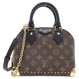 Bolsa Louis Vuitton Monogram Alma Trunk BB Marrom