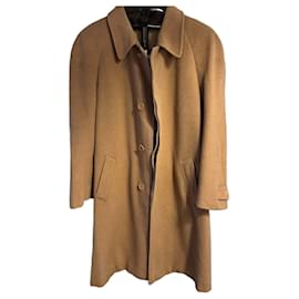 Yves Saint Laurent Casaco de Lã Camel Camelo