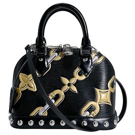 Borsa a Spalla Louis Vuitton Alma BB Nero