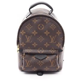 Louis Vuitton Palm Springs Mini Backpack/Handbag Brown Black Monogram