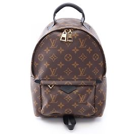 Louis Vuitton Palm Springs PM Monogram Backpack/Handbag Brown Black Monogram