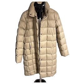 Moncler Steppmantel mit Daunenfüllung beige Beige