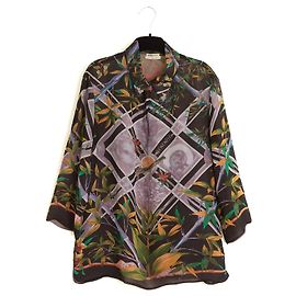 Hermès by Martin Margiela Serenite Silk Blouse Multiple colors
