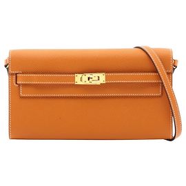 Hermès Bolsa de ombro Hermes Kelly To Go Marrom