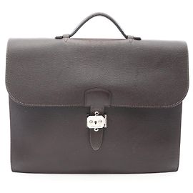 Hermès Hermes Sac à Dépêches 38 Business Bag Marron