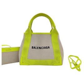 Borsa Balenciaga Beige e Giallo Beige Giallo