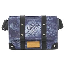 Louis Vuitton Damier Salt Trunk Sling Bag N50061 Rouge