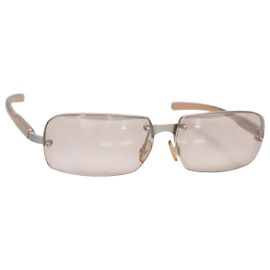 Occhiali da sole Prada in plastica Marrone