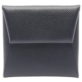 Hermès Cartera Hermes Bastia - Monedero negro Negro