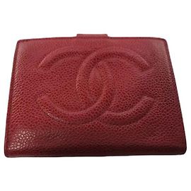 Chanel Timeless CC French Caviar Small Roja