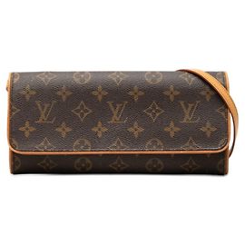 Pochette Twin GM Monogram Louis Vuitton - Borsa a tracolla e a spalla Marrone