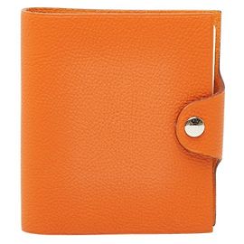 Hermès Capa de Planner Hermes Ulysses Mini Laranja