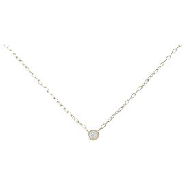 Autre Marque Collana con Diamanti Au750 D'oro