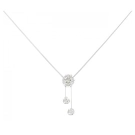Autre Marque Collana con Diamanti Au750 Argento