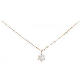Autre Marque Collier en diamant Au750 Doré