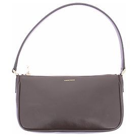 Anine Bing Brown Leather Handbag Brown