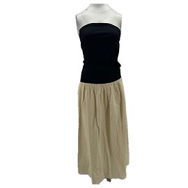 Autre Marque Robe bustier ANNA QUAN en coton blanc Blanc