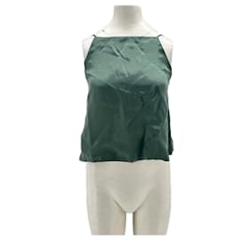 Autre Marque Top vert LVIR en polyester Taille S Kaki
