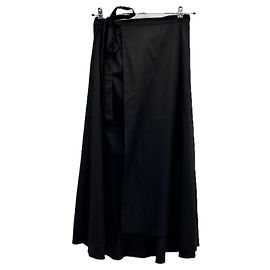 Gonna lunga nera in cotone Joseph Taglia 42 Nero