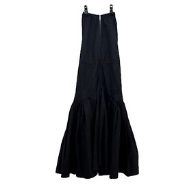 Robe noire dos nu en coton Alaïa Noir