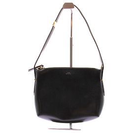 Totême Black Leather Handbag Black