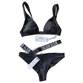 Calvin Klein Bikini-Set schwarz Schwarz