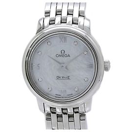 Reloj de pulsera para mujer OMEGA De Ville Prestige con 8 diamantes Otro