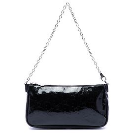 Borsa a tracolla Diorissimo in vernice nera Dior Nero