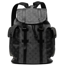 Louis Vuitton Christopher PM Monogram Reverse Eclipse preto Preto