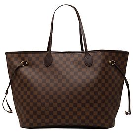 Louis Vuitton Marrone Damier Ebene Neverfull GM Marrone