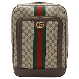 Gucci Rucksack Beige Medium GG Supreme Web Ophidia Beige