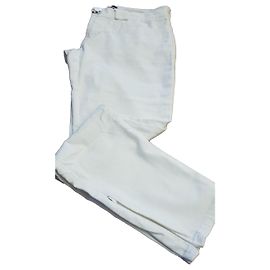 Dolce & Gabbana Calças brancas D&G Branco