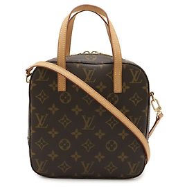 Louis Vuitton Monogram Spontini Handbag Brown