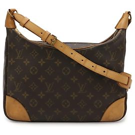 Sac à l'épaule Louis Vuitton Monogram Boulogne Marron