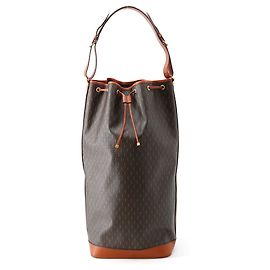 Bolsa de ombro Yves Saint Laurent Paris Marrom