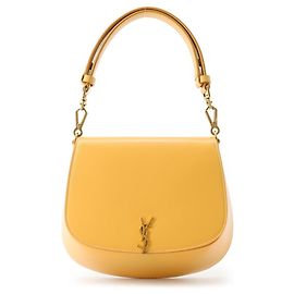 Sac à main Mini Voltaire Yves Saint Laurent Jaune