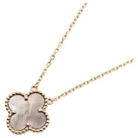 Collar Vintage Alhambra Van Cleef & Arpels Castaño Dorado